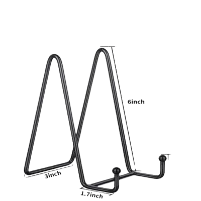 Display Metal Black Stands ( size - 6 inch)