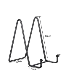 Display Metal Black Stands ( size - 6 inch)