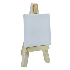 Canvas Frame With Mini Easel Combo (size - 3X3 Inch )