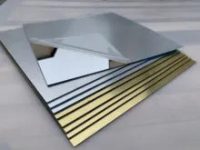 Mirror Acrylic Acrylic Gold Mirror Square Sheet