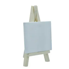 Canvas Frame With Mini Easel Combo 4X4 Inch CFWM4X4