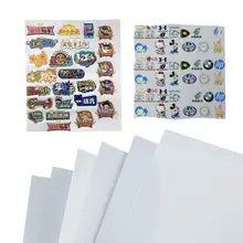 Vinyl Printing A Film And B 30cm Roll DTF AB Clear PET Sticker Film Uv DTF Film For Uv Printer