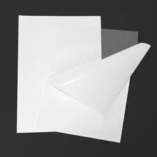 Vinyl Printing A Film And B 30cm Roll DTF AB Clear PET Sticker Film Uv DTF Film For Uv Printer