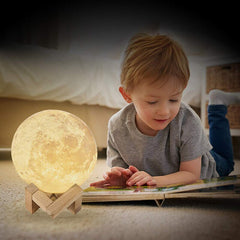 3D Print Moon Lamp LED moon light gift