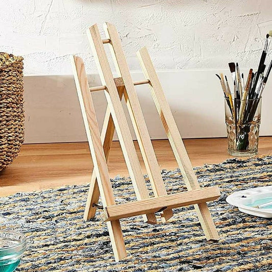 Artists Small Table Top Wooden H Frame 1 to 2 feet Easel Folding