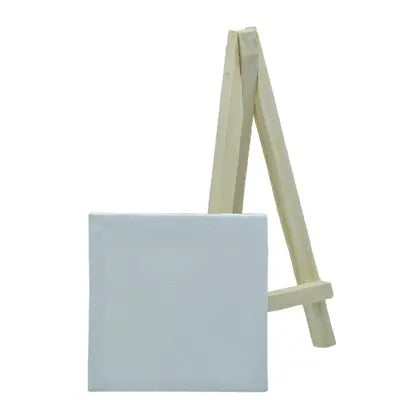 Canvas Frame With Mini Easel Combo 4X4 Inch CFWM4X4