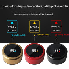 smart digital water bottle keeps cold and heat thermal bottle Stainless Steel Thermos