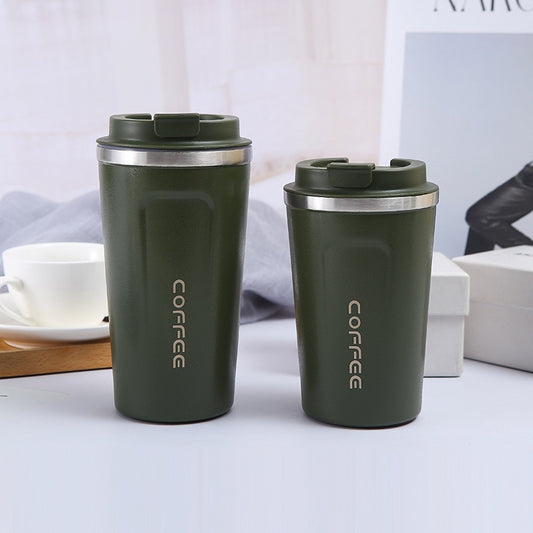 Stainless Steel Coffee Cup 380/510ML Thermos Mug Leak-Proof Thermos Travel Thermal Vacuum Flask Insulated Cup Water Bottle