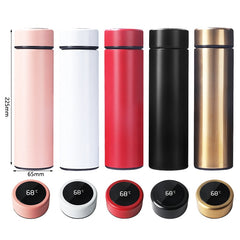 smart digital water bottle keeps cold and heat thermal bottle Stainless Steel Thermos