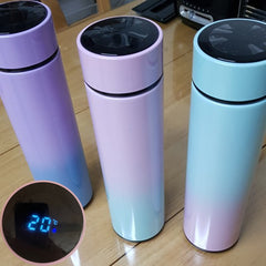 smart digital water bottle keeps cold and heat thermal bottle Stainless Steel Thermos