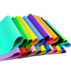 Foam Sheets Sponge Paper DIY Handcraft Materials Multicolor