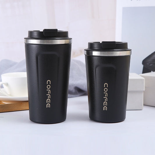 Stainless Steel Coffee Cup 380/510ML Thermos Mug Leak-Proof Thermos Travel Thermal Vacuum Flask Insulated Cup Water Bottle