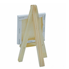 Canvas Frame With Mini Easel Combo (size - 3X3 Inch )