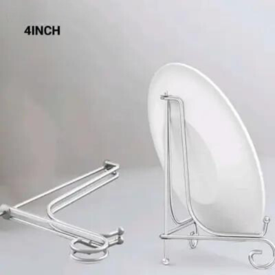 Display Sliver Metal Stand ( size - 4 inch)]