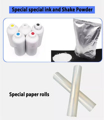 dtf printer inks, powder, paper rolls