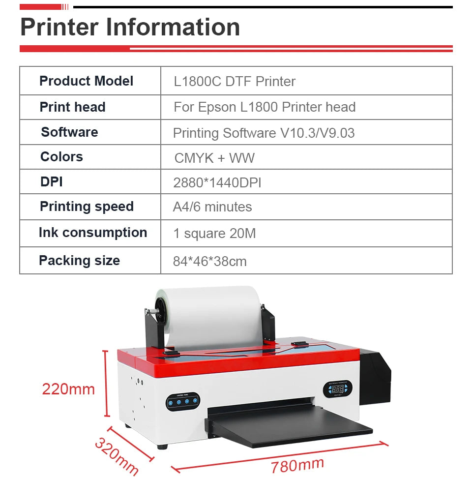 dtf printer information, next gear.