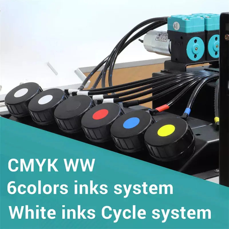 dtg cmykww inks
dtg colors