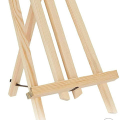 Artists Small Table Top Wooden H Frame 1 to 2 feet Easel Folding