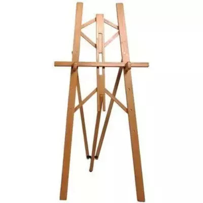 EKTA STATIONERY Easel Wooden Canvas Painting Stand 3 to 6 Feet |Sturdy| Foldable