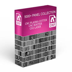 PANEL COLLECTION FILES FOR PLASMA AND CNC ROUTER