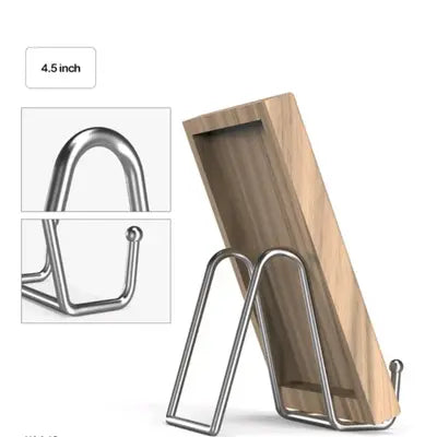 Display Sliver Metal Stands (size - 4.5 inch)]